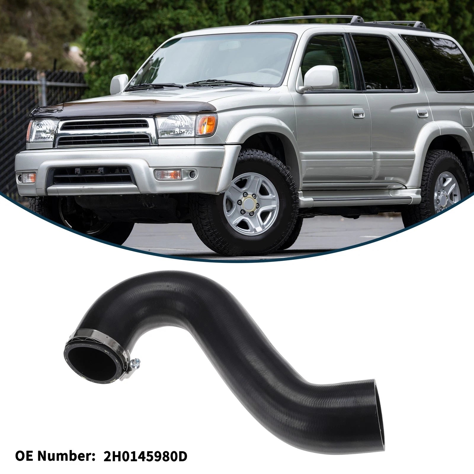Radiator Hose for Volkswagen Amarok 2.0 TDI (2010–2013) No. 2H0145980D