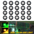 20x LED Marker Lights for Truck Trailer (3/4")