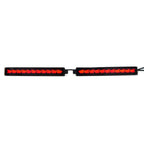 4X Smoke LED Rear Bumper Reflector Brake Light for Toyota 4Runner (2025+)