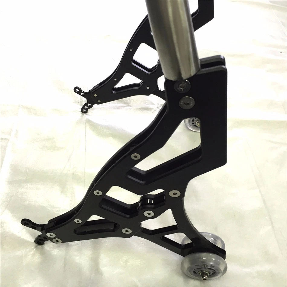 Set of 2 Black Universal Racing Sport Rear Wheel Lift Stands