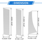 Set of 6 Door Pillar Window Trim for Mitsubishi Outlander Sport (2011–2021)