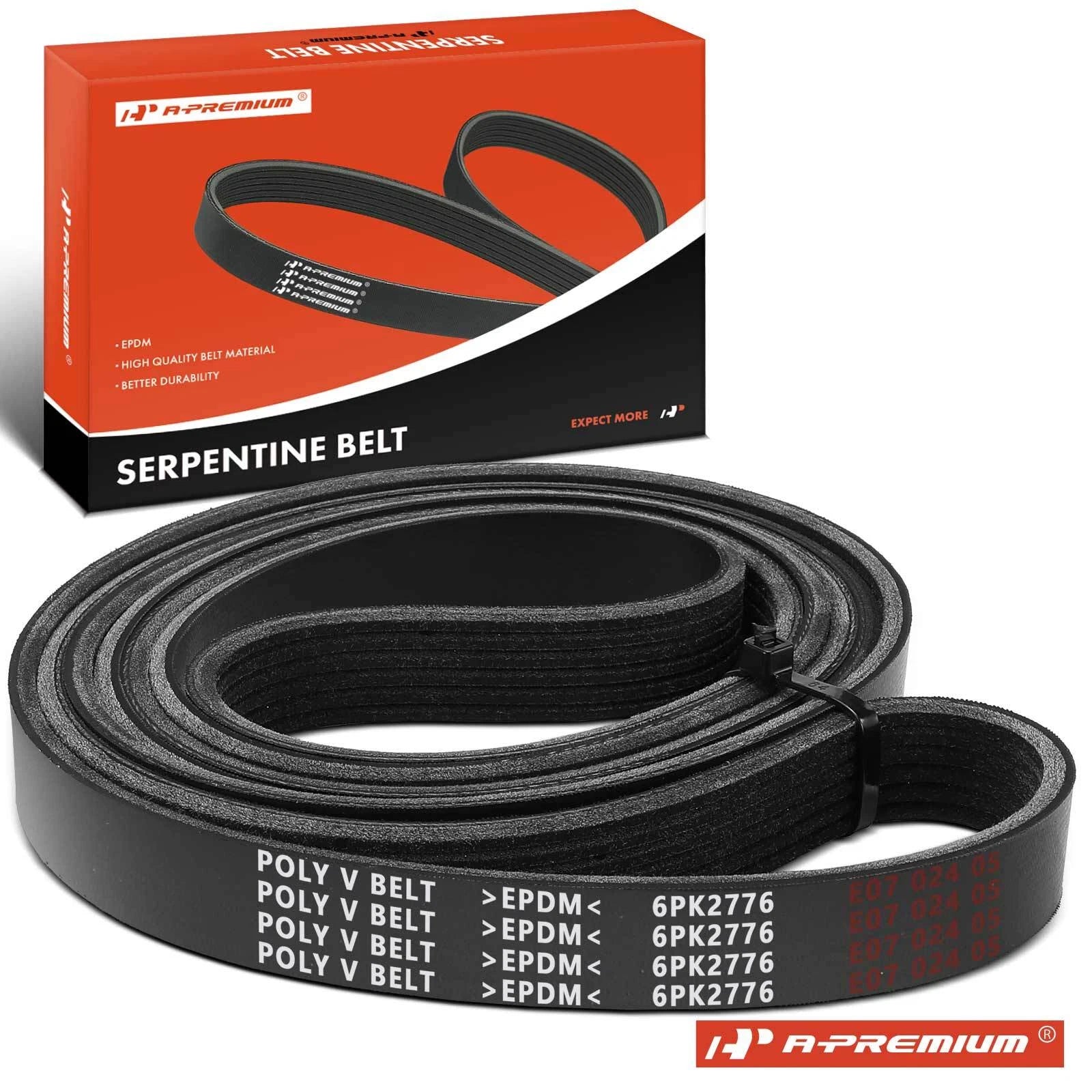 Serpentine Belt for Chevy Malibu, Impala, Pontiac G6 (2006–2010)