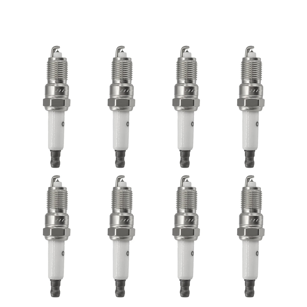 8PCS Ignition Wire & Spark Plug for Chevy GMC V8 Vortec (2000–2009)