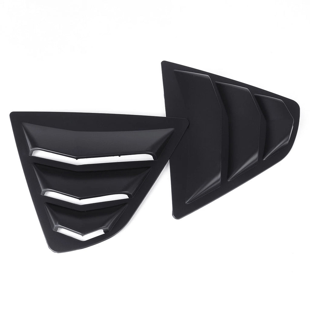 Matte Black Window Louver Sun Shade Cover for Toyota Camry (2018–2024)