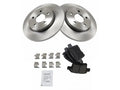 Rear Brake Pad and Rotor Kit for Jaguar X Type (2005–2008) PJ136FC