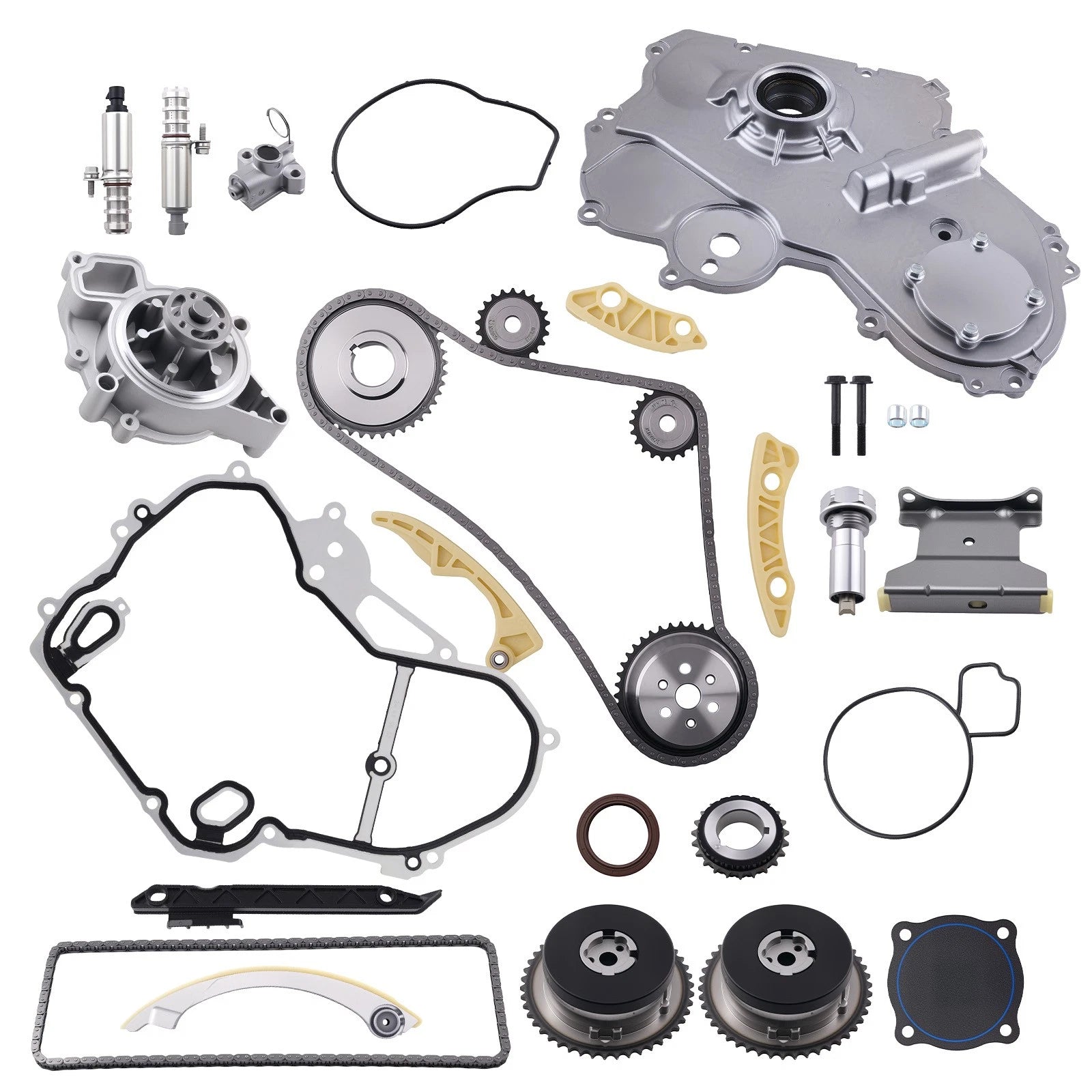 Timing Chain Kit & VVT Solenoid for GM 2.4L Ecotec (2009-2017)