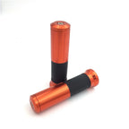 7/8" Dark Orange Anti-Skid Rubber Handlebar Grips for Yamaha YZF R6S FZ6 (2000–2023)