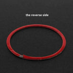 Inner Ring Trim Red for Mercedes-Benz Keyless Remote Key Start (2014-2017)