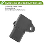 MAP Sensor No.GV2A9F479CA for Ford Flex (2015–2019)