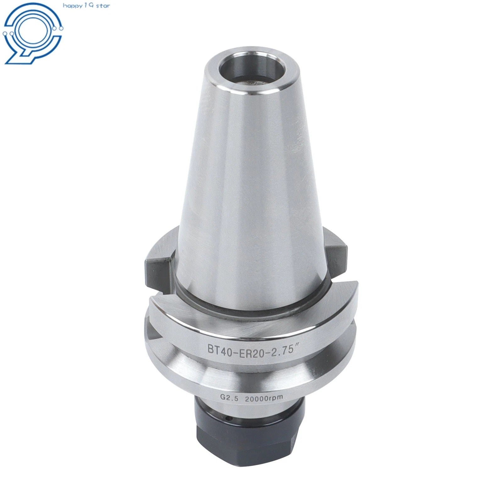 Collet Chuck for BT40 Tool Holder (2.75 Inch, G2.5, 20000 RPM)