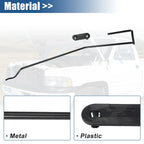 Hood Safety Latch Catch Rod & Retainer Clip Kit for Dodge 1500 2500 (2002-2023)