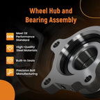 Rear Right Wheel Hub for Toyota 4Runner (2003–2021)
