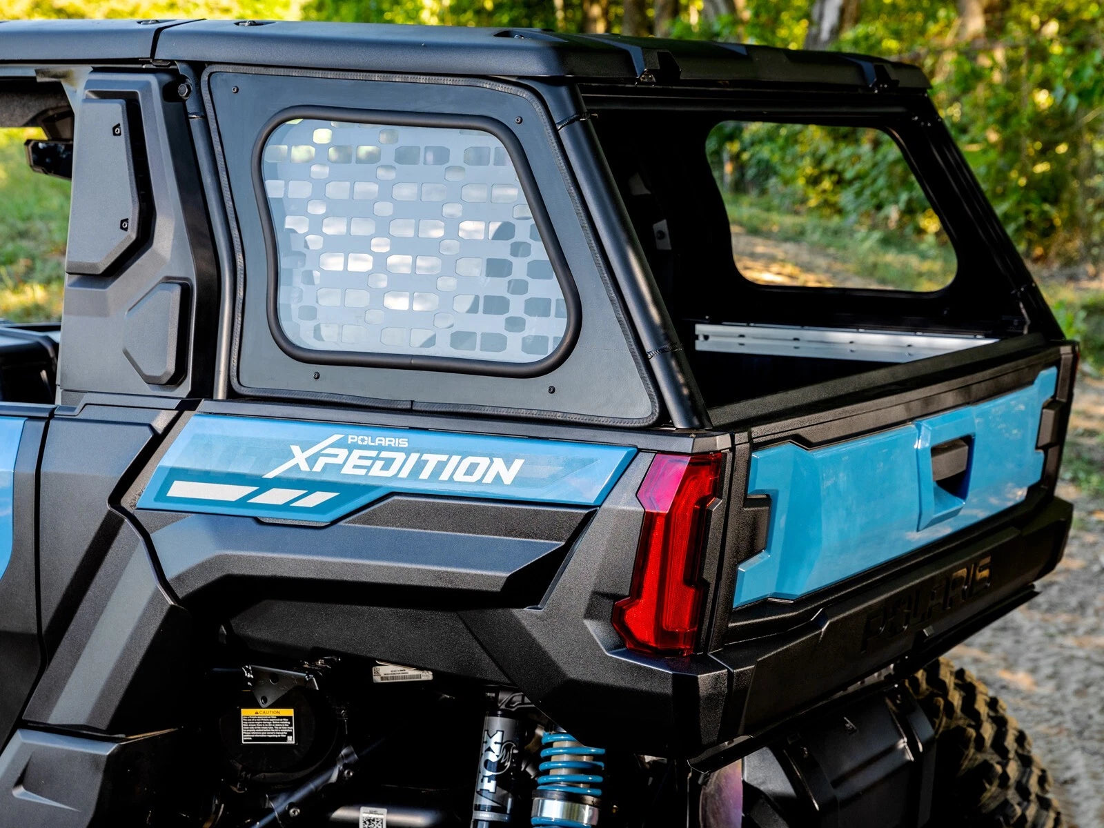 SuperATV Rear Side Window for Polaris Xpedition ADV (2024–2024)