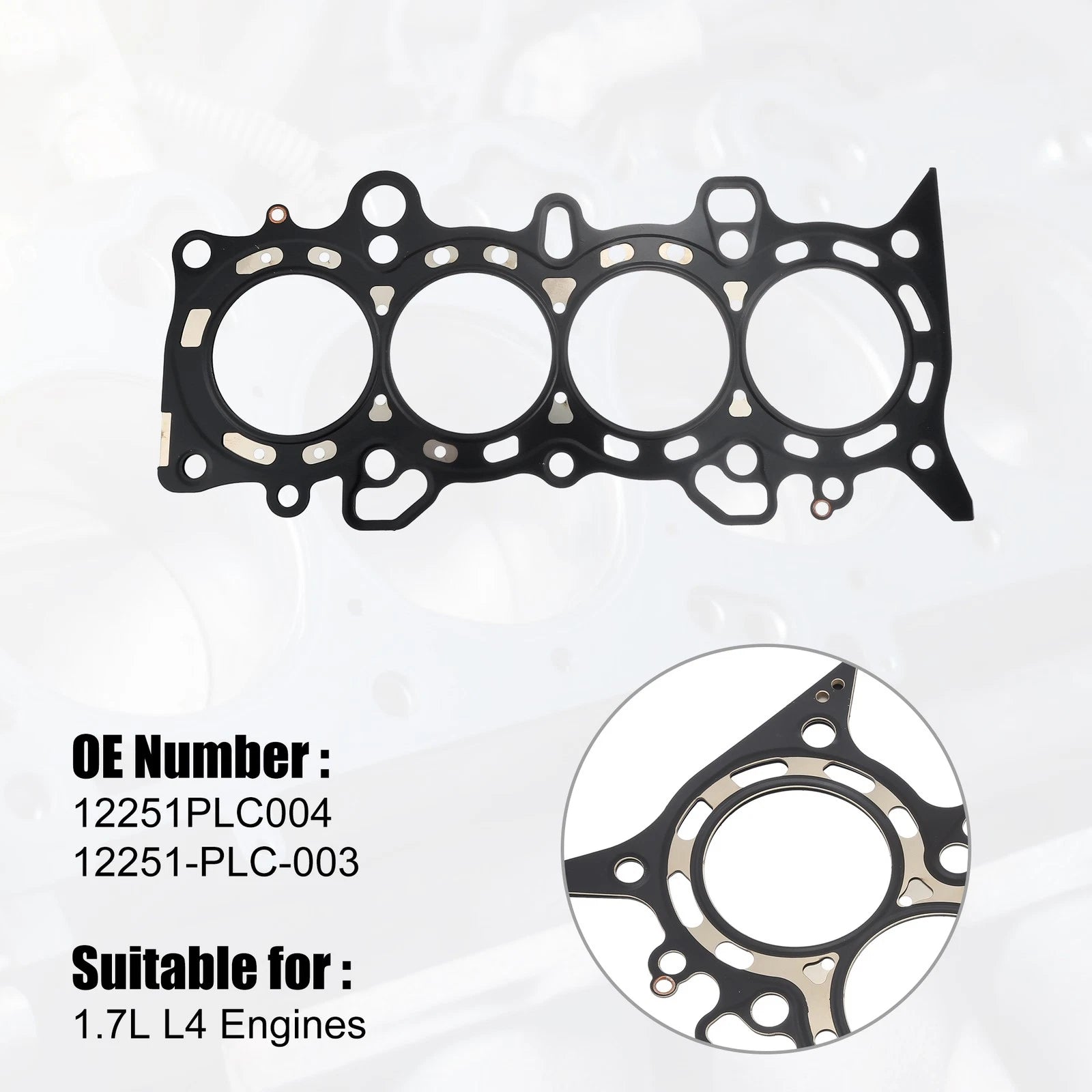 Cylinder Head Gasket No. 12251PLC004/12251-PLC-003 for Honda Civic (2001–2005)