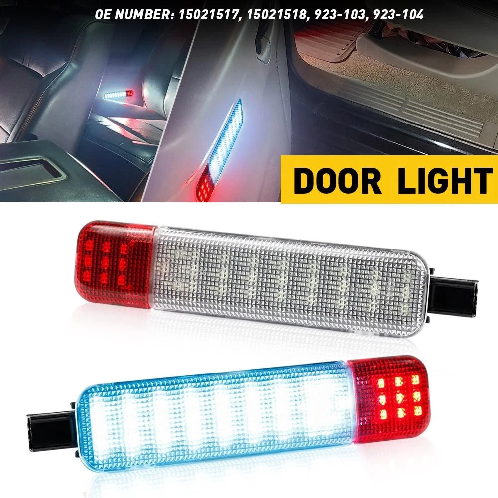 LED Door Panel Courtesy Light Lamp for Chevy Silverado GMC Sierra (1995–2007)