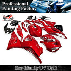 Gloss Red ABS Fairing Kit with Tank Cover for Kawasaki Ninja ZX6R (2024–2025)
