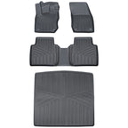 Set of 4 Floor Mats and Cargo Liner for Volkswagen Tiguan (2025–2026) TPE Rubber All Weather