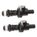 2 Pack 8838US6 Universal Male Female Sprayless Connector with Thread Sealant