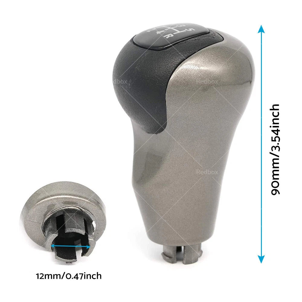 5 Speed Manual Gear Shift Knob with Boot for Honda Civic (2006–2011)