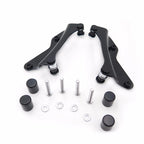 4-Point Docking Hardware Kit w/ Covers for Harley Touring (2014–2019) Gloss Black