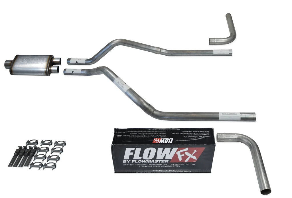 Dual Exhaust Kit for Chevy Blazer (1992–1994) - Flowmaster Flow FX