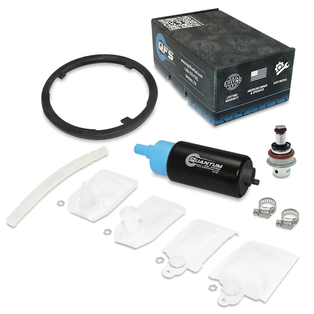 QFS Fuel Pump Set with Regulator, Gasket, Strainer for Yamaha YBR125ED (2005–2012)