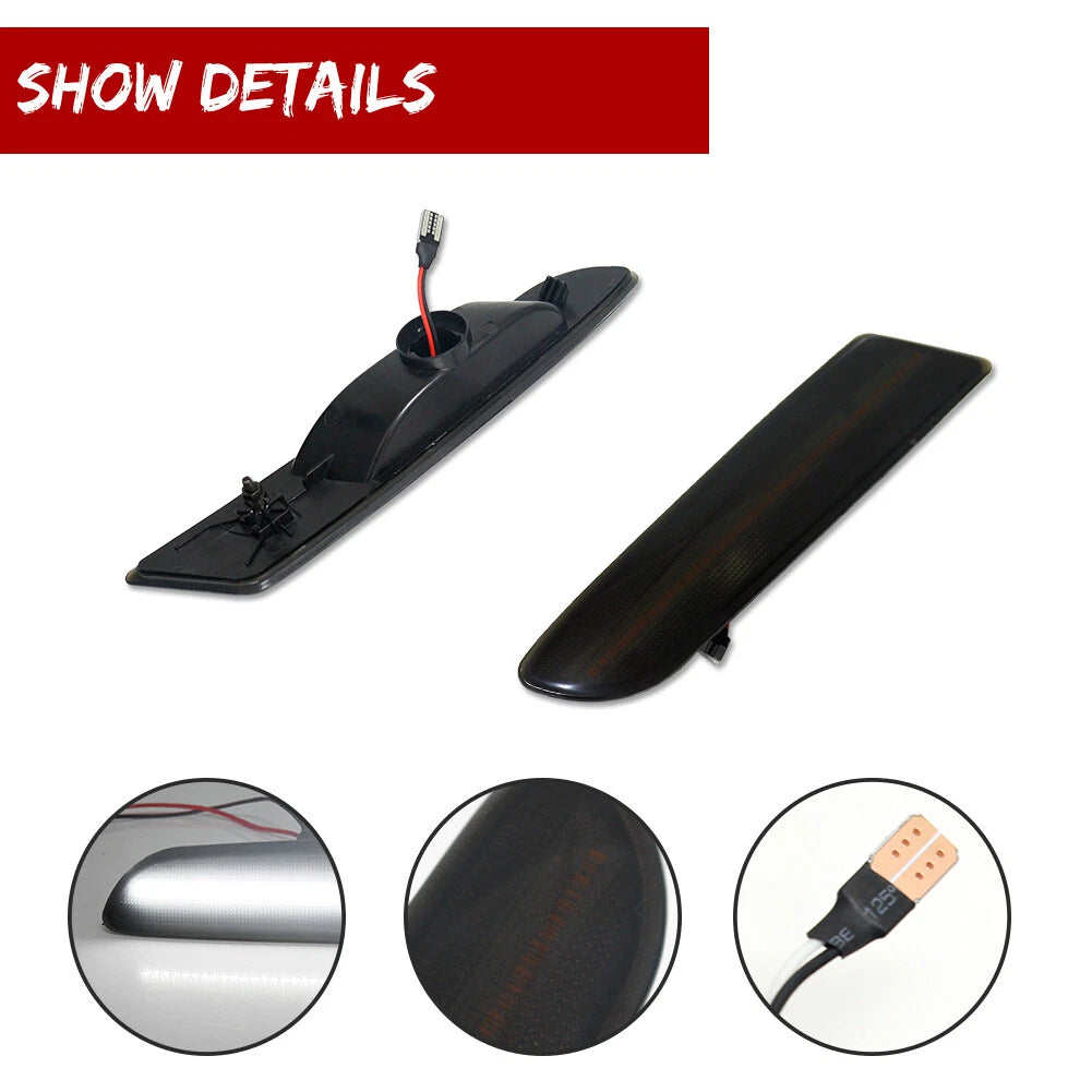 White LED Front Side Marker Lights for Lexus ES300 ES330 (2002–2006)