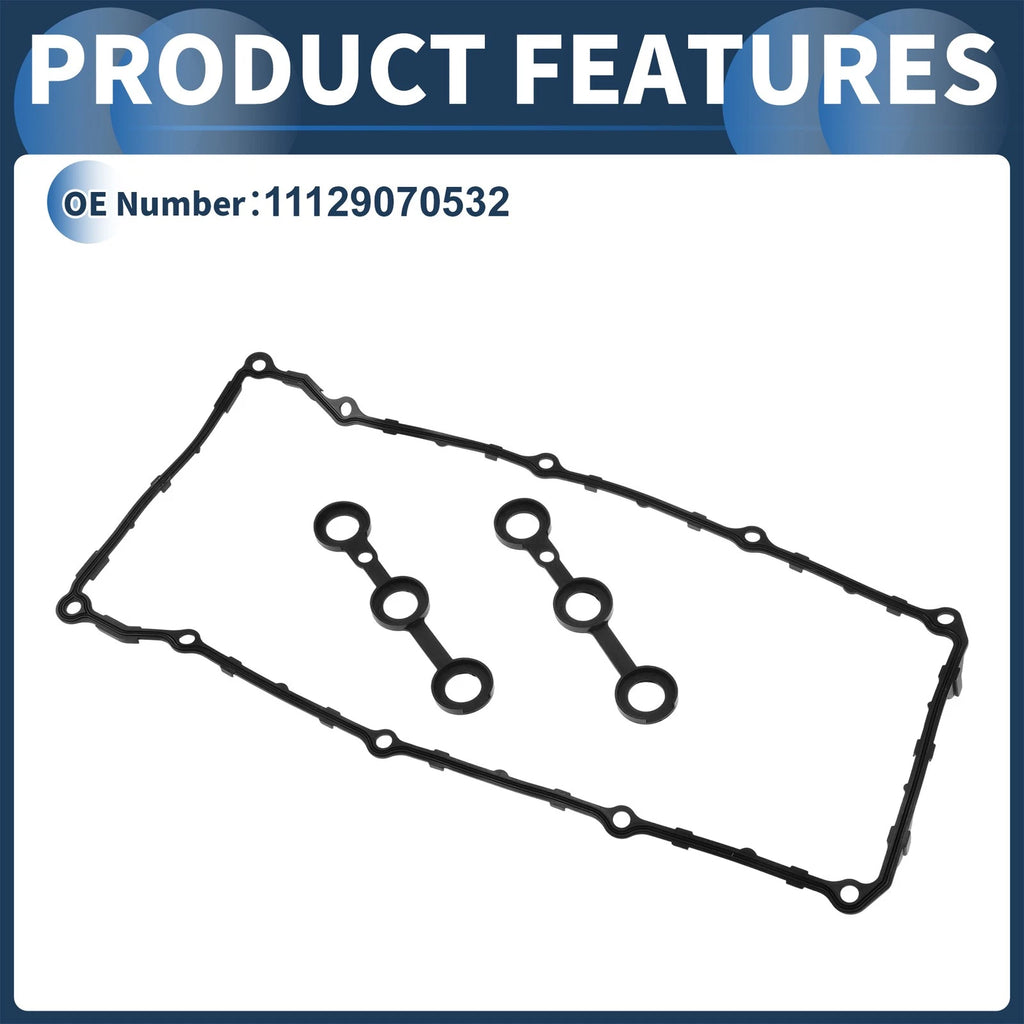 Valve Cover Gasket Set for BMW 323i (1998) 11129070532