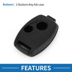 2X Keyless Entry Remote Fob Key Shell Case for Honda Civic (2006–2013)