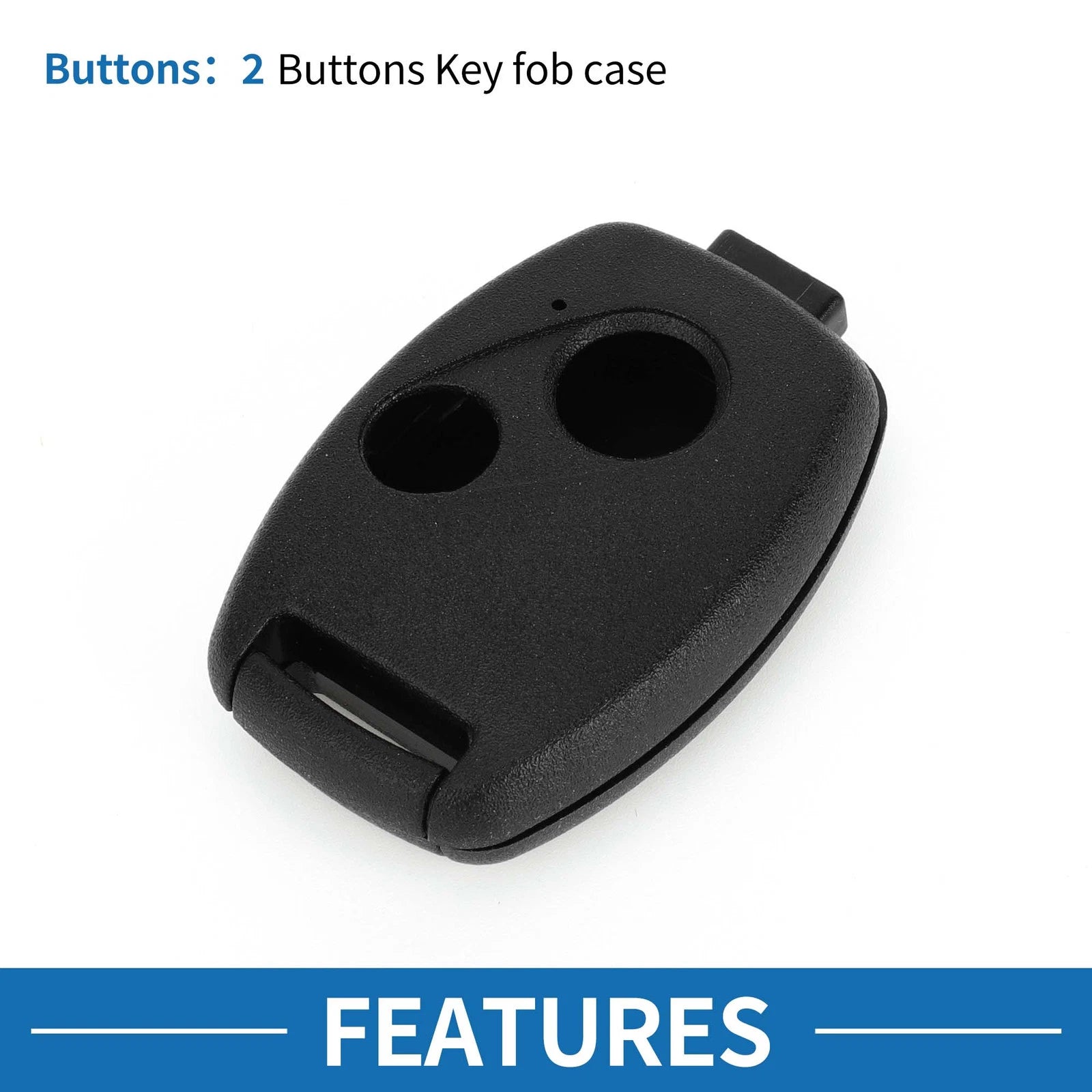 2X Keyless Entry Remote Fob Key Shell Case for Honda Civic (2006–2013)