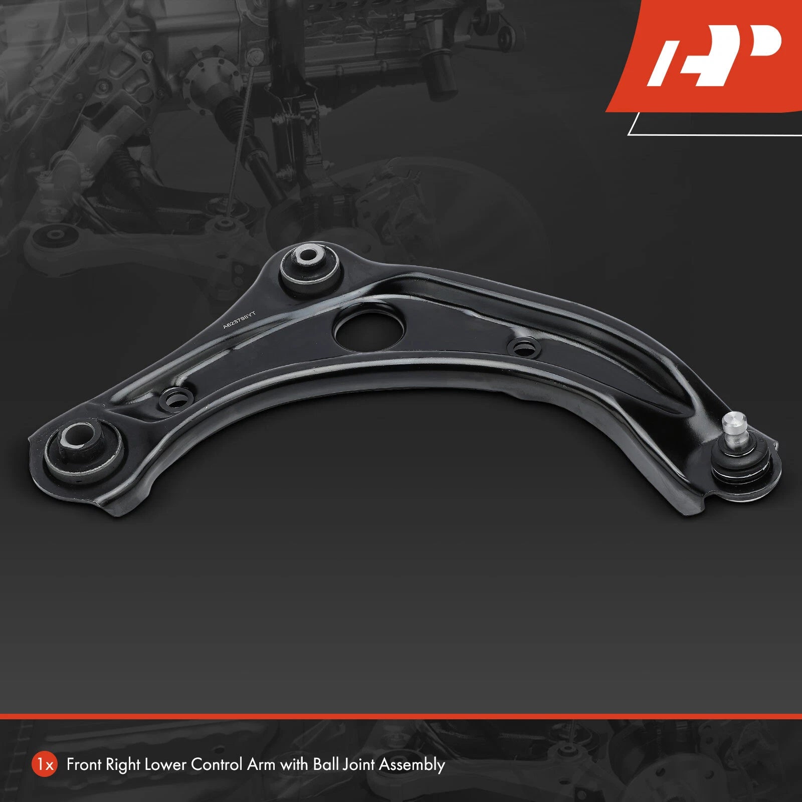 Front Right Lower Control Arm with Ball Joint for Nissan Kicks (2018-2023)