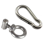 Awning Track Rings for Camping Setup (304 Stainless Steel)