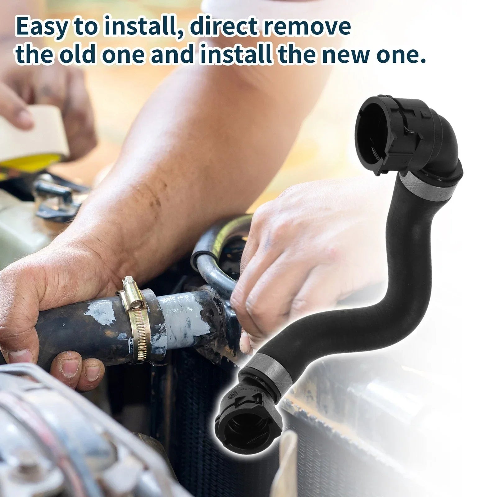Radiator Hose for BMW 3 Series Rubber Coolant Pipe