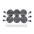 Set of 6 Pistons & Rings for BMW E46 E39 E60 E61 Z4 E85 M54 B25 #7512526