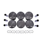Set of 6 Pistons & Rings for BMW E46 E39 E60 E61 Z4 E85 M54 B25 #7512526