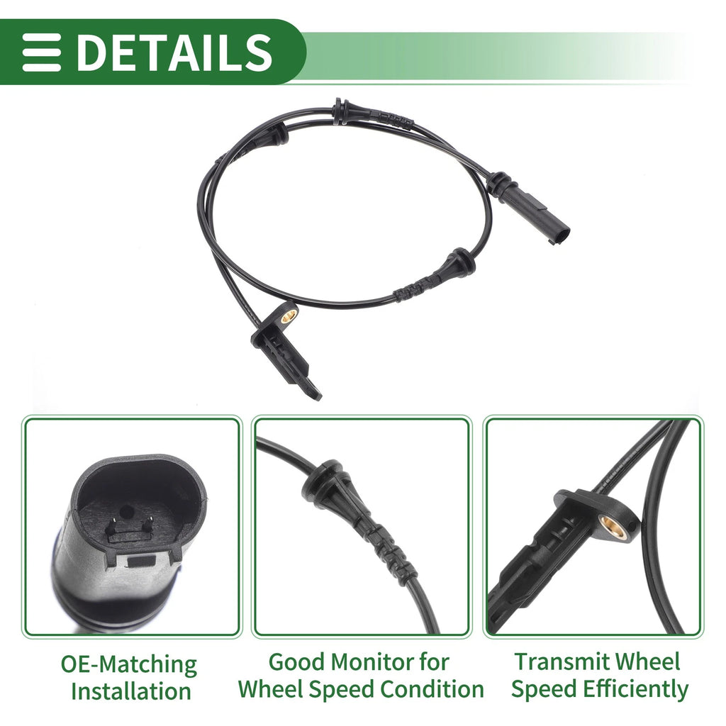 ABS Wheel Speed Sensor No. 34526895659 for BMW X3 G01 (2018–2023) Left Right Rear