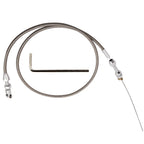 36" Stainless Steel Braided Throttle Cable for Chevy LS1 (2000–2006)