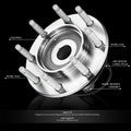 Set of 2 Wheel Bearing Hubs for Silverado Sierra 1500 2500 3500 (1999–2007)