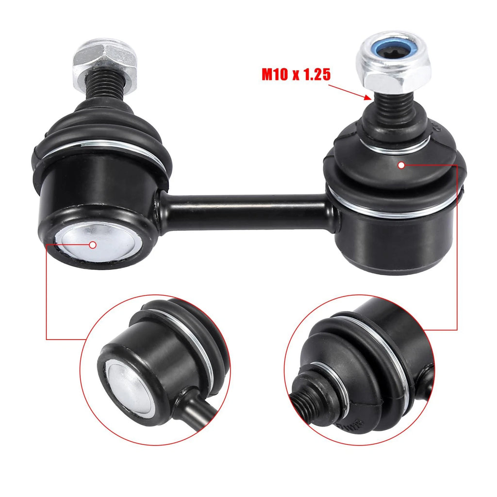 2pcs Rear Sway Bar End Link K750125 52321SNAA01 for Honda Civic (2006–2015)