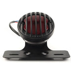 Universal Motorcycle Side Mount Tail Light License Plate Bracket for Cafe Racer