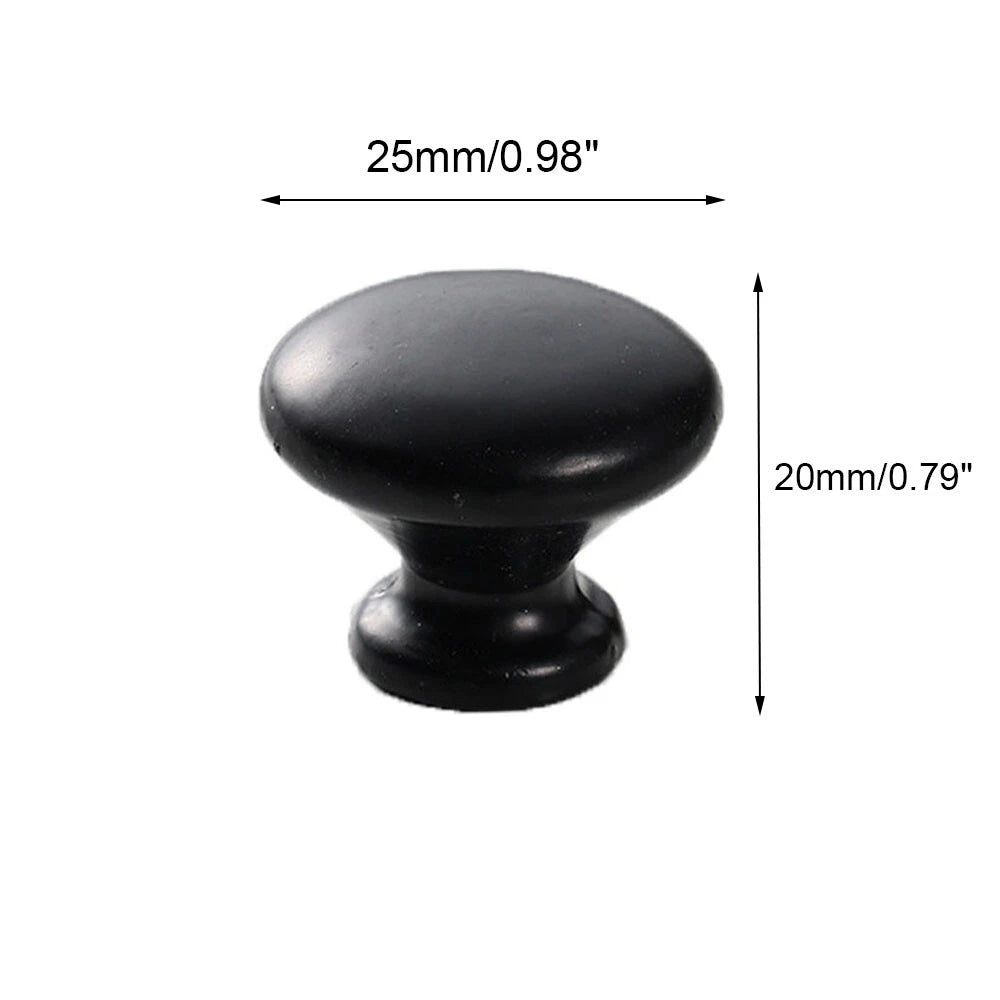 2X Antique Zinc Alloy Door Handle Drawer Pull Knob Hardware