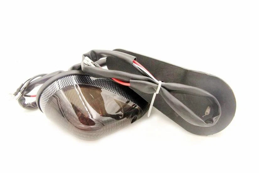 Smoke Euro LED Flush Mount Turn Signal for Kawasaki Ninja EX 250, Yamaha YZF-R6S