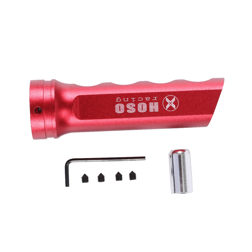 Red Aluminum Hand Brake Sleeve Cover for Universal Fitment