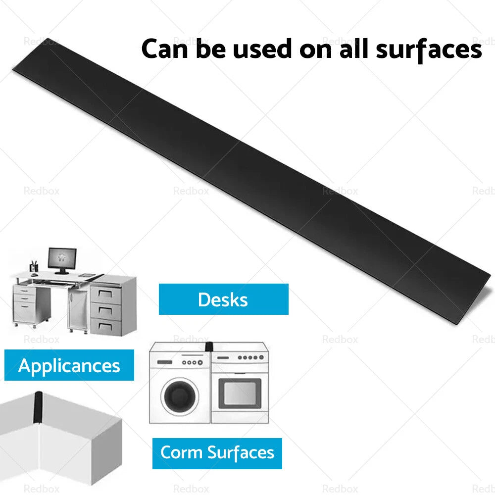 2Pcs Silicone Stove Counter Gap Cover for Kitchen (Fits )
