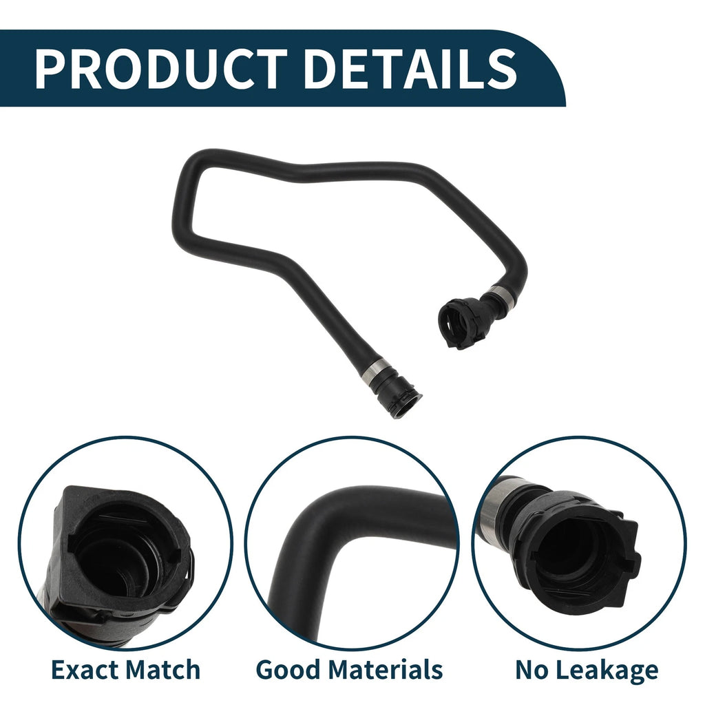Radiator Hose No. 17127809819 for BMW 5 Gran Turismo (F07) 520d (2009–2017)