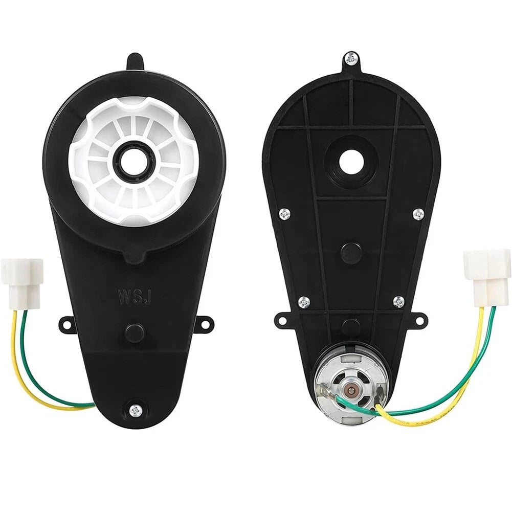 2X 12V RS550 Motor Gearbox 35000 RPM for Ride On Car (DIY Installation)
