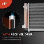 Radiator & A/C Condenser for Ford Fusion Mercury Milan (2006–2009)