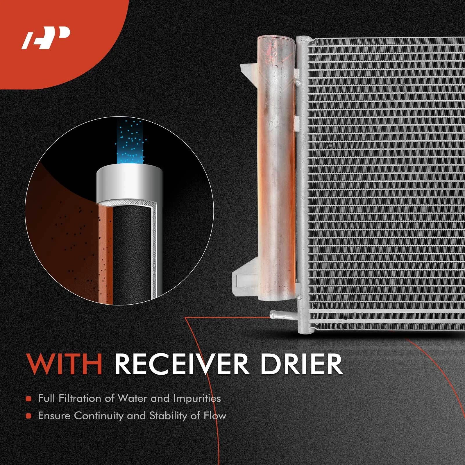 Radiator & A/C Condenser for Ford Fusion Mercury Milan (2006–2009)