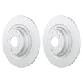 Set of 2 Bosch QuietCast Rear Disc Brake Rotors for Mazda CX-9 (2016–2023)