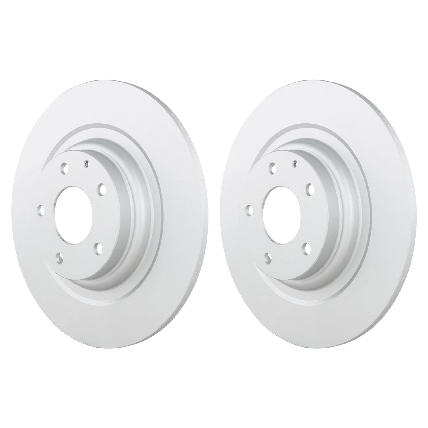 Set of 2 Bosch QuietCast Rear Disc Brake Rotors for Mazda CX-9 (2016–2023)